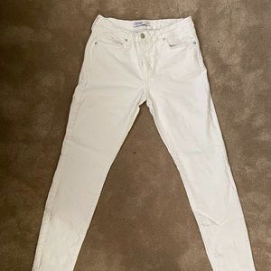 Just Black Nysa Skinny Jean White Size 6